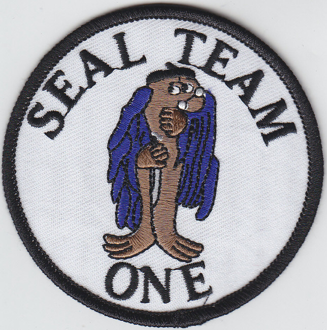 SEAL TEAM ONE (1) U.S. Navy patch